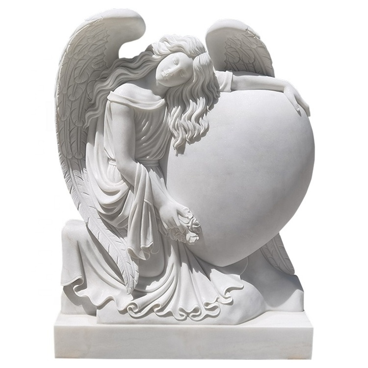 Design headstones for graves granite angel baby headstones black carved rose headstone cemetery tombstone white marble