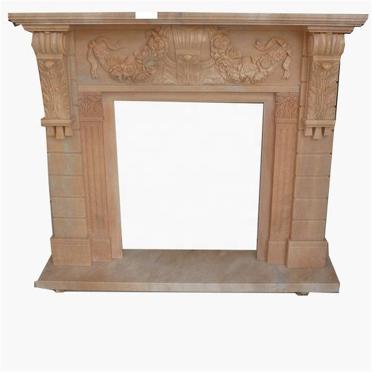 Factory direct sale Most Popular modern artificial marble countertop indoor Fireplace