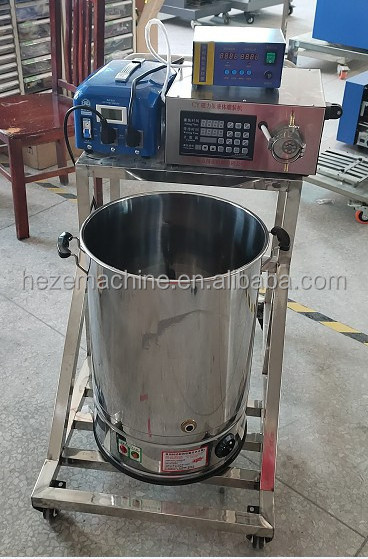 Commercial Electric Wax Melter Melting Tanks And Wax Heating Pots For Candle Making Equipment With Spout And Dispensing System