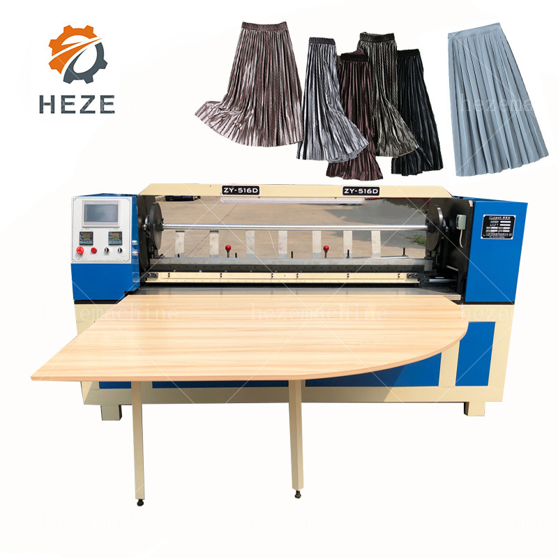 516d Vertical Sunray Accordion Folding Curtain Pleating Machine