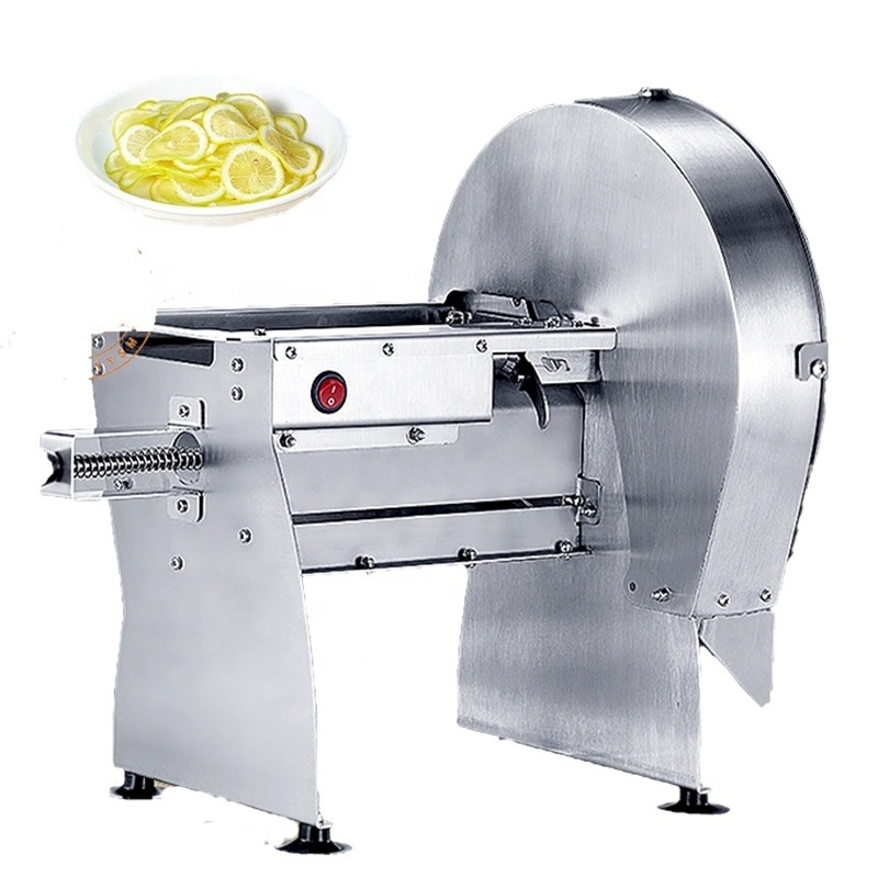 Fruit And Vegetable Slicer Household Multi-function Cutting Slicer For Lemon Potato Ginger Chip Slicer Machine With Double Slot