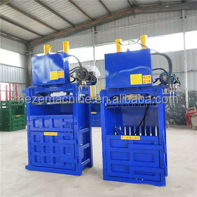 10 Ton Mini Baler Aluminum Can Baler Bailing Machine For Waste Paper