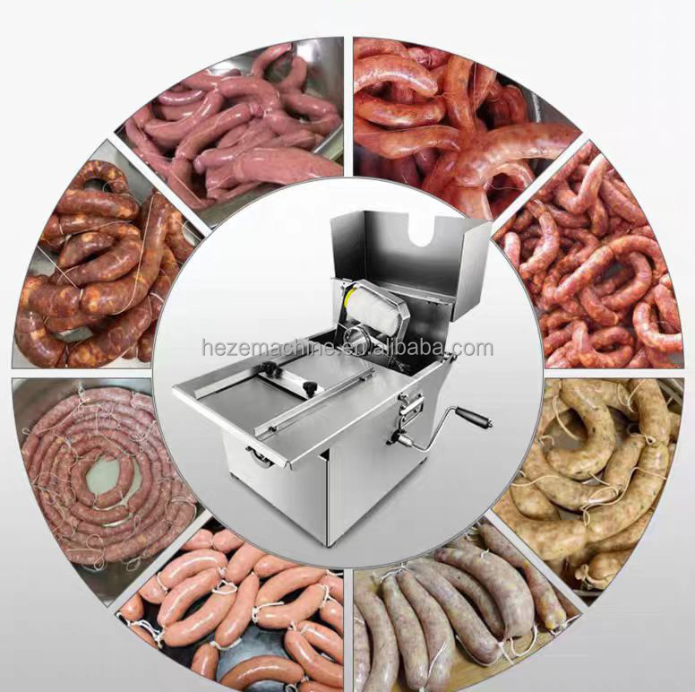 Sausage Filler Meat Tools Pork Sausage Knotter Making Machine Sausage Equipment