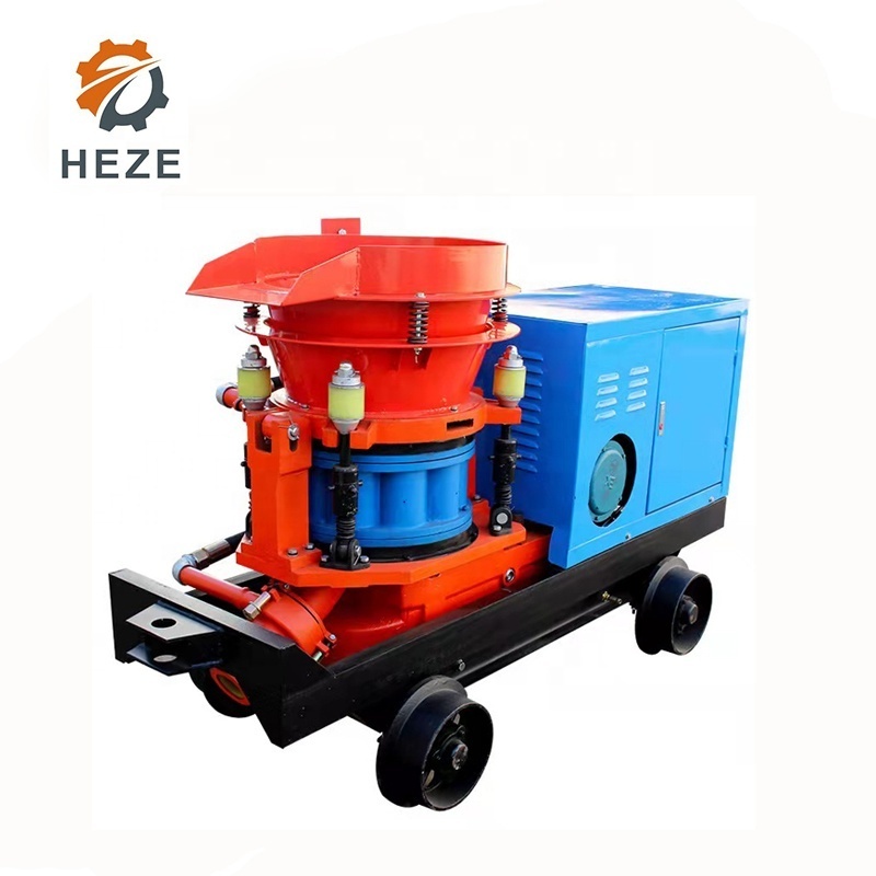 Pz 7 Aliva Dry Shotcrete Concrete Spraying Gunite Machine Price For Sale