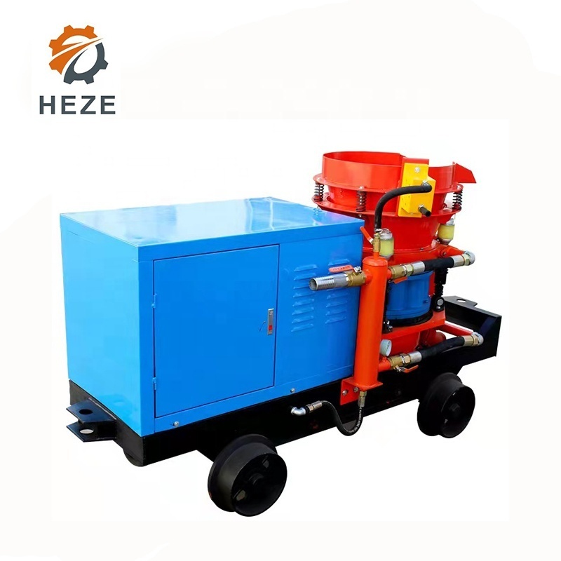 Pz 7 Aliva Dry Shotcrete Concrete Spraying Gunite Machine Price For Sale