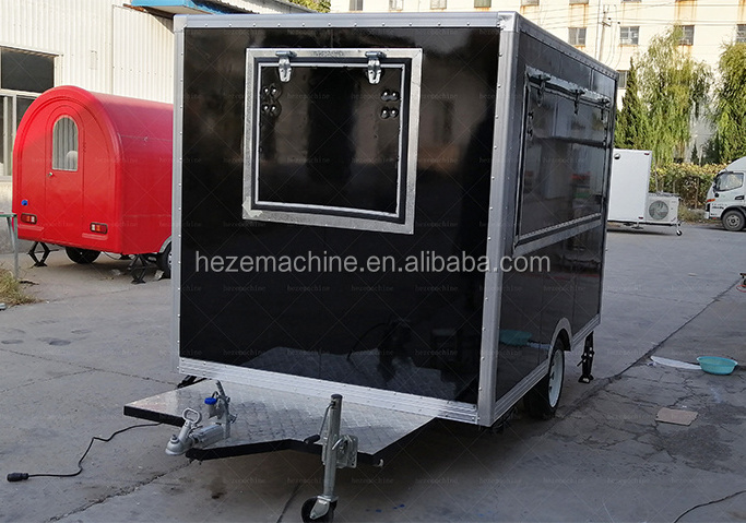 American Hot Selling Mobile Food Cart Best Designed Mobile Food Truck/fast Foodtrailer/hot Dog Cart Stainless Steel Food Truck