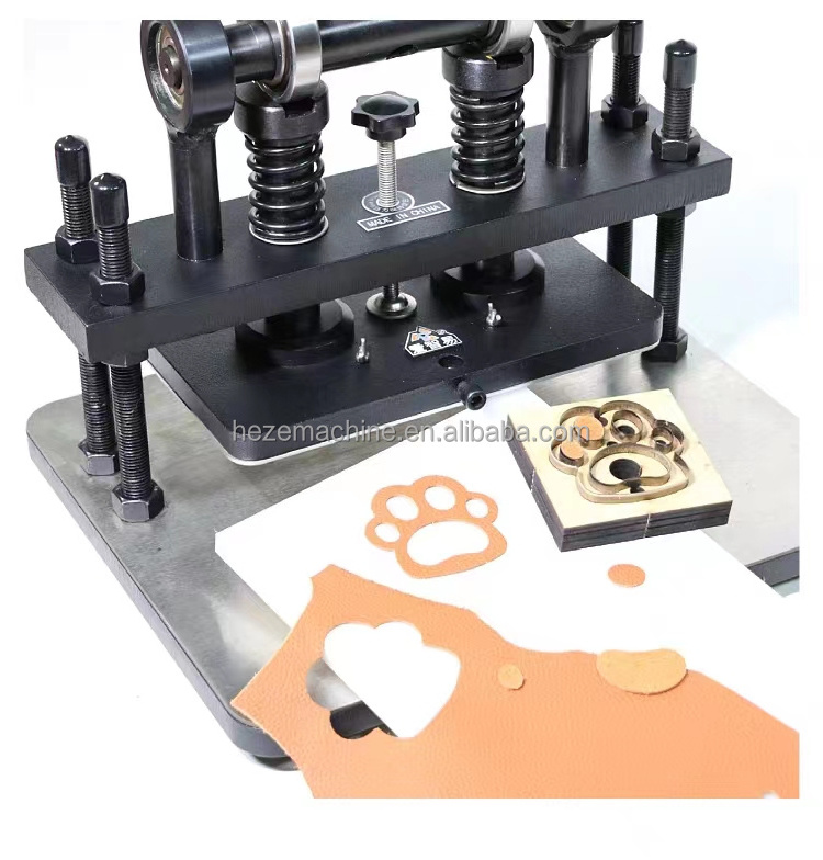 Hydraulic Swing Arm Clicker Press Leather Die Cutting Machine