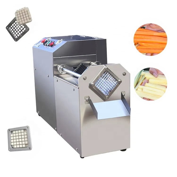 Electric french fries potato Onion machinery cucumber cutting machine sweet potato chips cutter