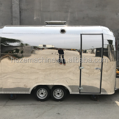 Mobile Coffee Fast Food Van Trailer For Sale