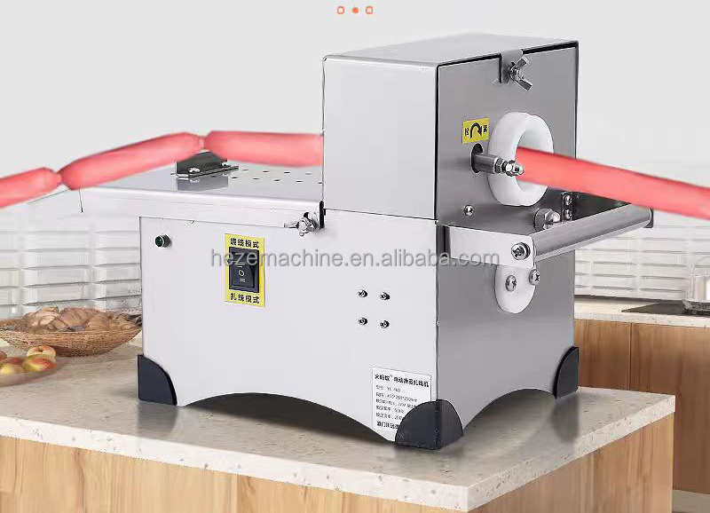 42mm Diameter Electric 220v 110v 60pcs/min Automatic Sausage Linker Tying Machine Sausage Knotting Machine Sausage Twist Machine