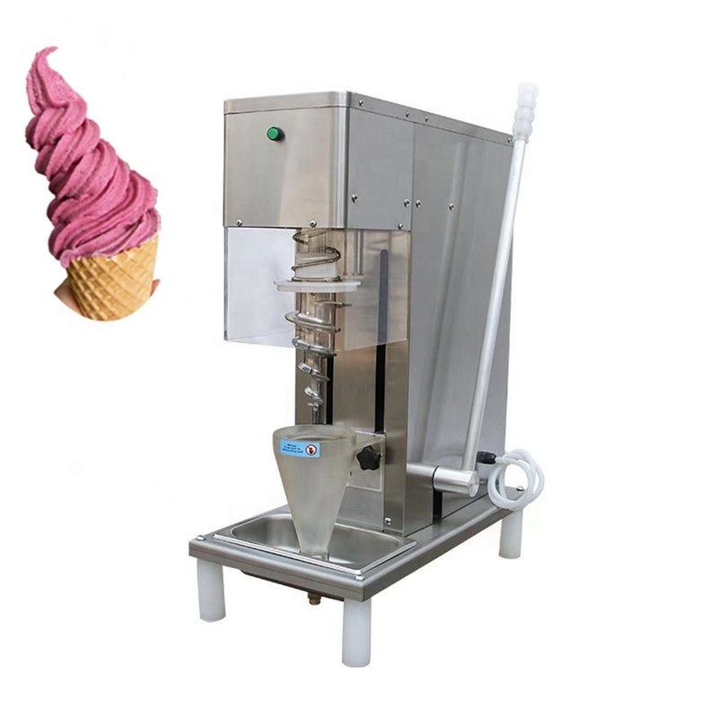 For Sale Ce Commercial Swirl Fruit Mixing Frozen Yogurt Machine