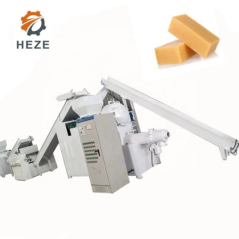 Multifunction Soap Noodles Press Extruder Saponification Plodder Stamping Vacuum Dryer Machine