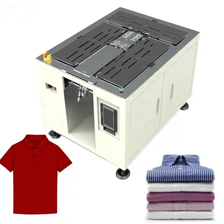 High Speedy T Shirt Clothes folding machine automatic simple operation clothes folding machine ironing machine