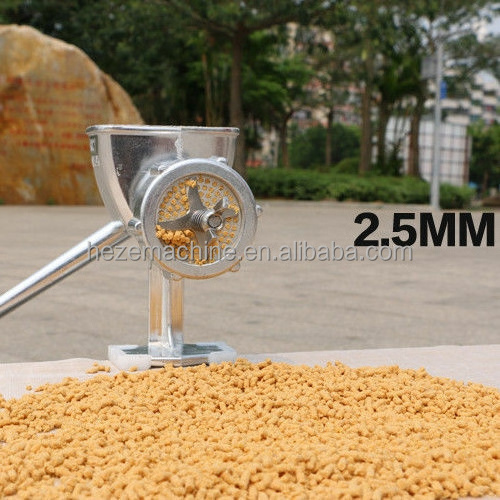 Wholesale Price Small Home Use Manual Poultry Animal Feed Pellet Making Machine/mini Portable Hand Cow Fish Food Grain Extruder