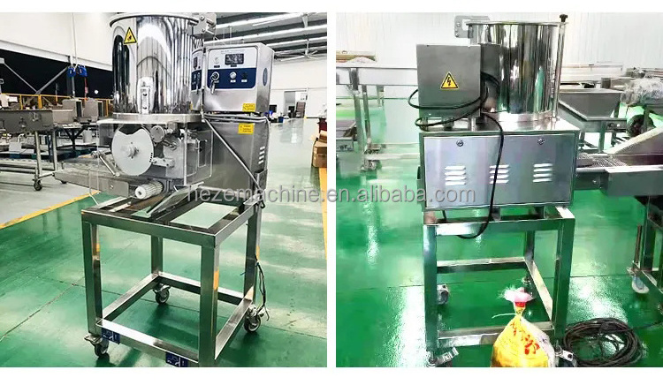 Vegan Patty Production Line Chicken Nugget Mould Hamburger Patty Make Machine