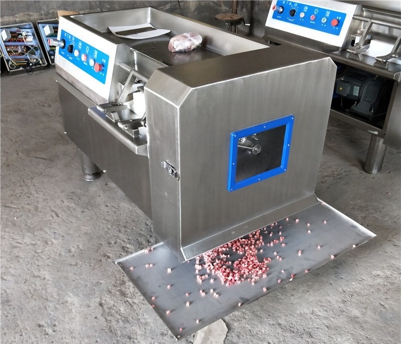 Stainless steel frozen Fresh Meat Dicer/meat Cube Cutting Dicing Machine