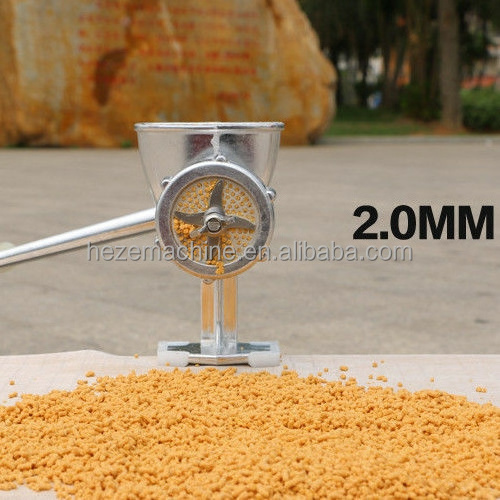 Wholesale Price Small Home Use Manual Poultry Animal Feed Pellet Making Machine/mini Portable Hand Cow Fish Food Grain Extruder