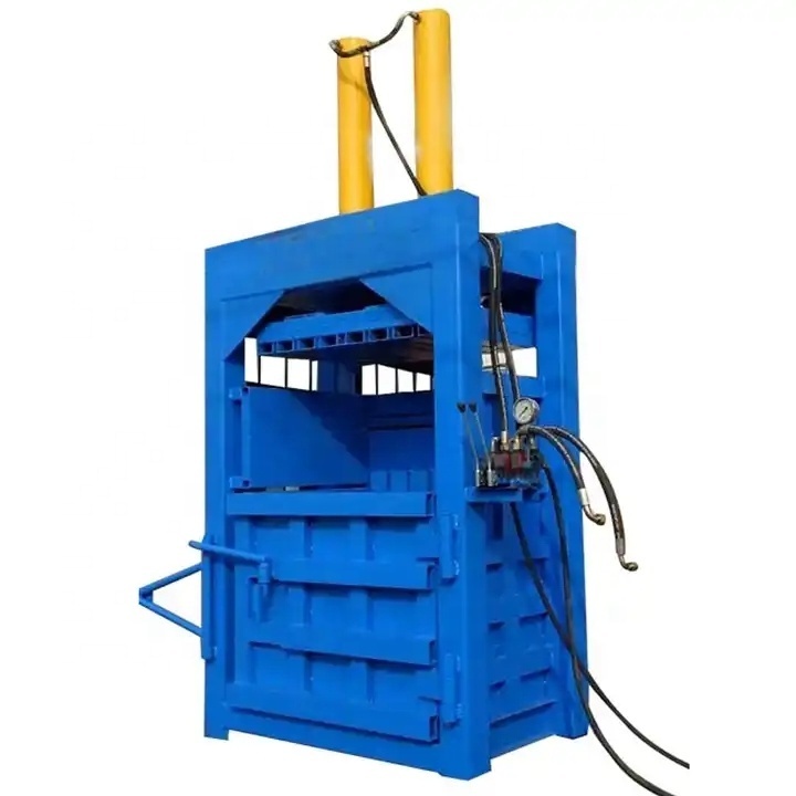 10 Ton Mini Baler Aluminum Can Baler Bailing Machine For Waste Paper