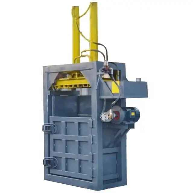 10 Ton Mini Baler Aluminum Can Baler Bailing Machine For Waste Paper