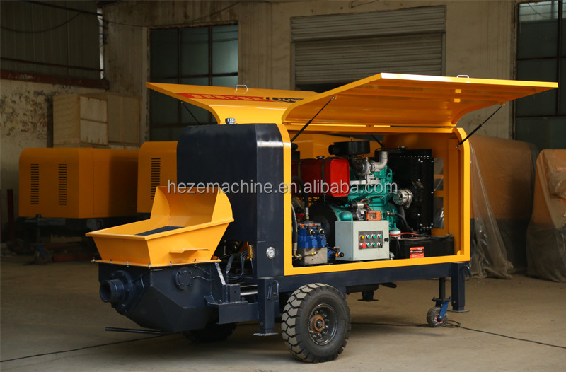 Mobile Concrete Mixer With Pump Concrete Mixer With Pump Concrete Pumps