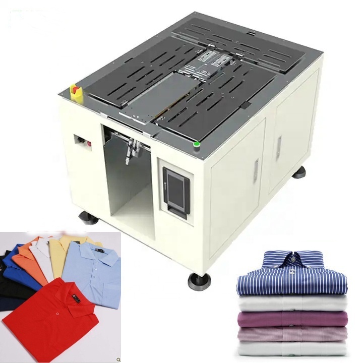 High Speedy T Shirt Clothes folding machine automatic simple operation clothes folding machine ironing machine