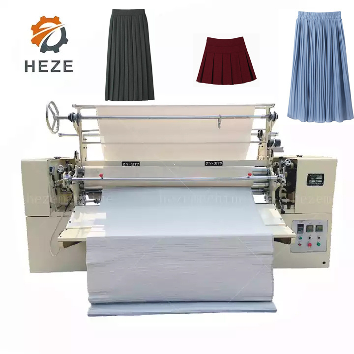 Textile Fabric Sunray Pleating Machine For Skirt 516