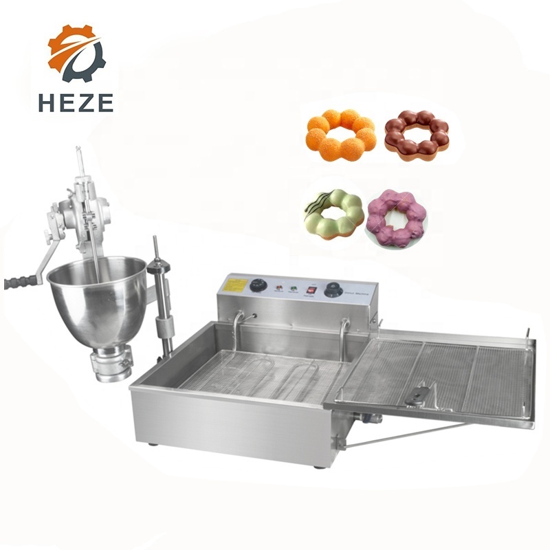 Pon De Ring Style Electric Gas Mochi Donut Making Machine Fryer Donut Maker Machine