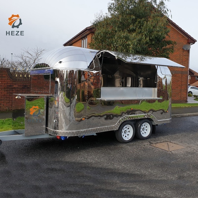 Insulated Hot Food Street Mobile Kitchen Mobile Trucks Trailer Street Food Cart Snack Food Bike