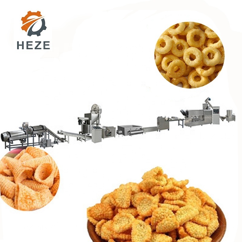 Puffed Rice Bar / Cake / Balls Making Machine Rice Corn Puff Ball Extruding machine