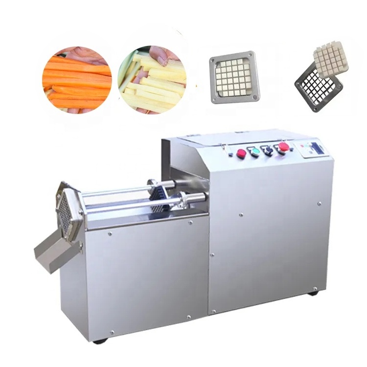 Commercial Electric Food Grade Potato Strip French Fry Cutter /potato Chips Chip Plant Cutter For Heavy Duty Use