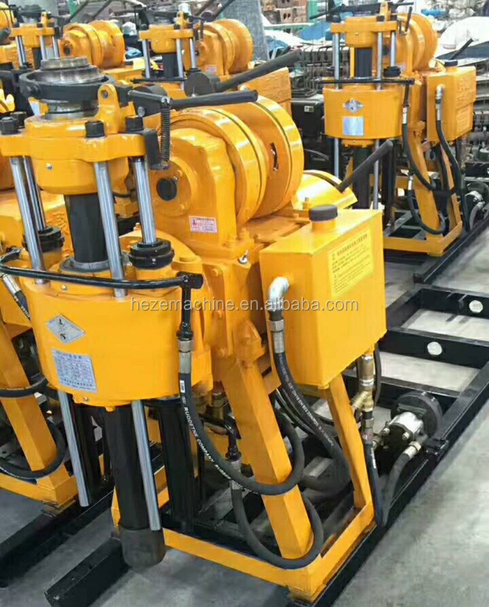 Hydraulic Deep Borehole Water Well Drilling Machine 200m Driller For Wells