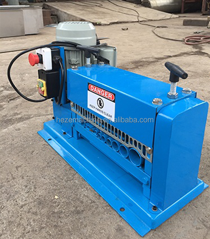 Cable Stripping Machine Scrap Cable Wire/automatic Copper Wire Cable Peeling Machine