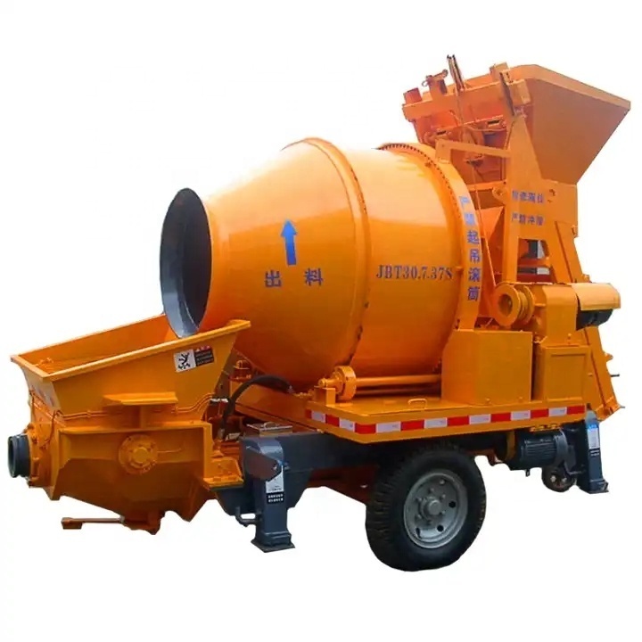 Mobile Concrete Mixer With Pump Concrete Mixer With Pump Concrete Pumps