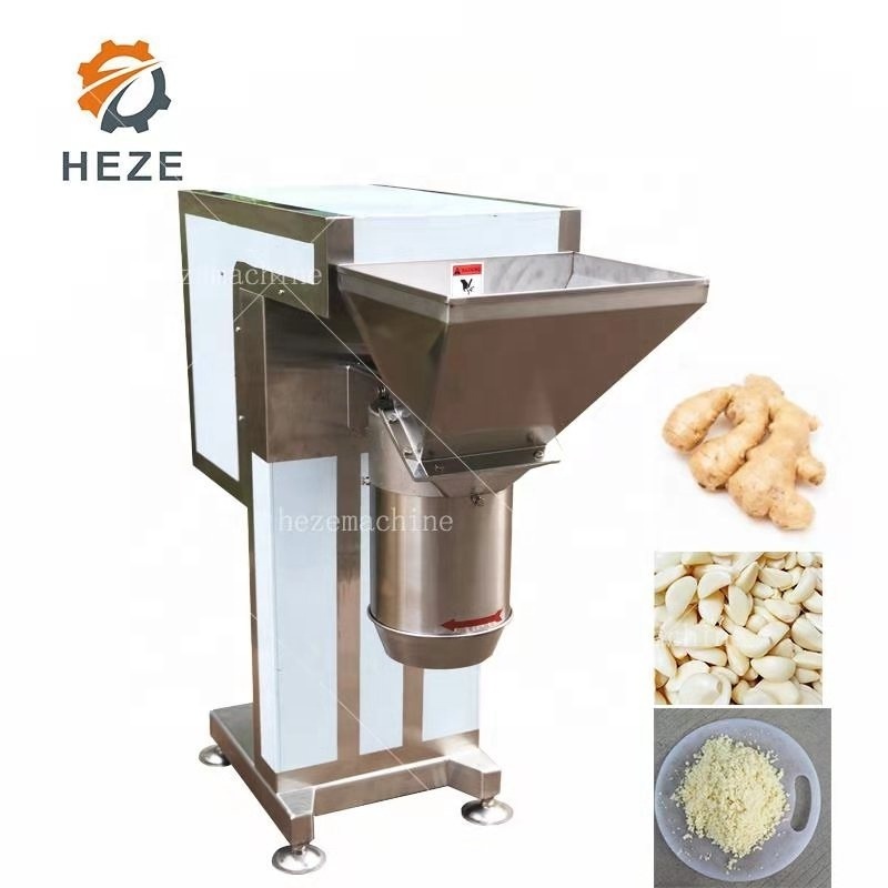 Factory Price Automatic Mashed Potato Chilli Ginger Garlic Paste Making Grinding Machine