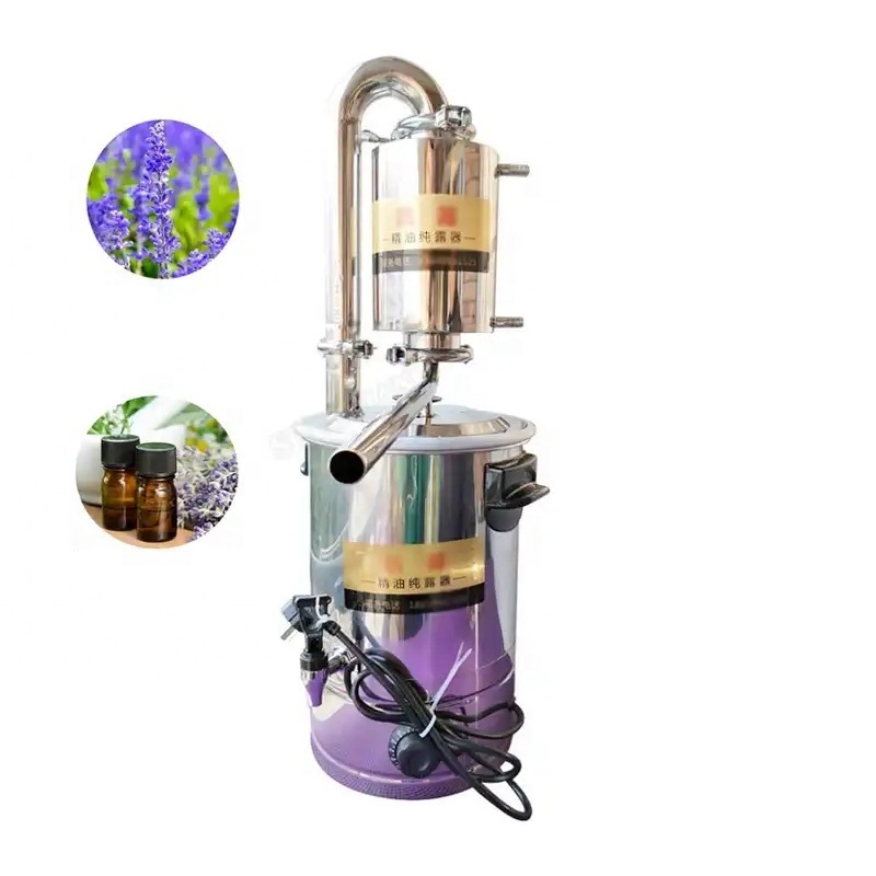 Extractor De Aceite Esencial Industrial / Immortelle Essential Oil Distillation Machine / Industrial Steam Distillation