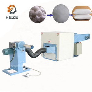 Automatic Polyester Bale Fiber Opening Pillow Filling Stuffing Blower Machine Polyest Fiber Fill Opener Carding Machine