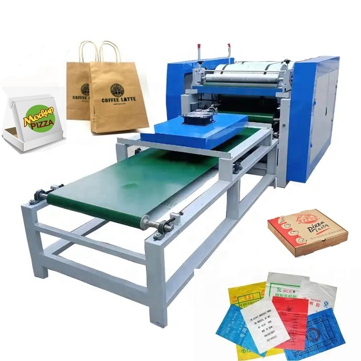 Automatic Paper Bag Making Machine Mylar Bag Printing Machine Printing Machine On Plastic Bags