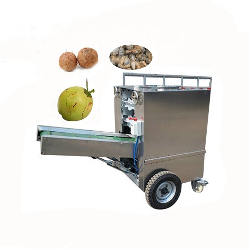 Commercial Automatic Coconut Dehusker India / Dehusking Machine For Coconut / Coconut Husking Machines