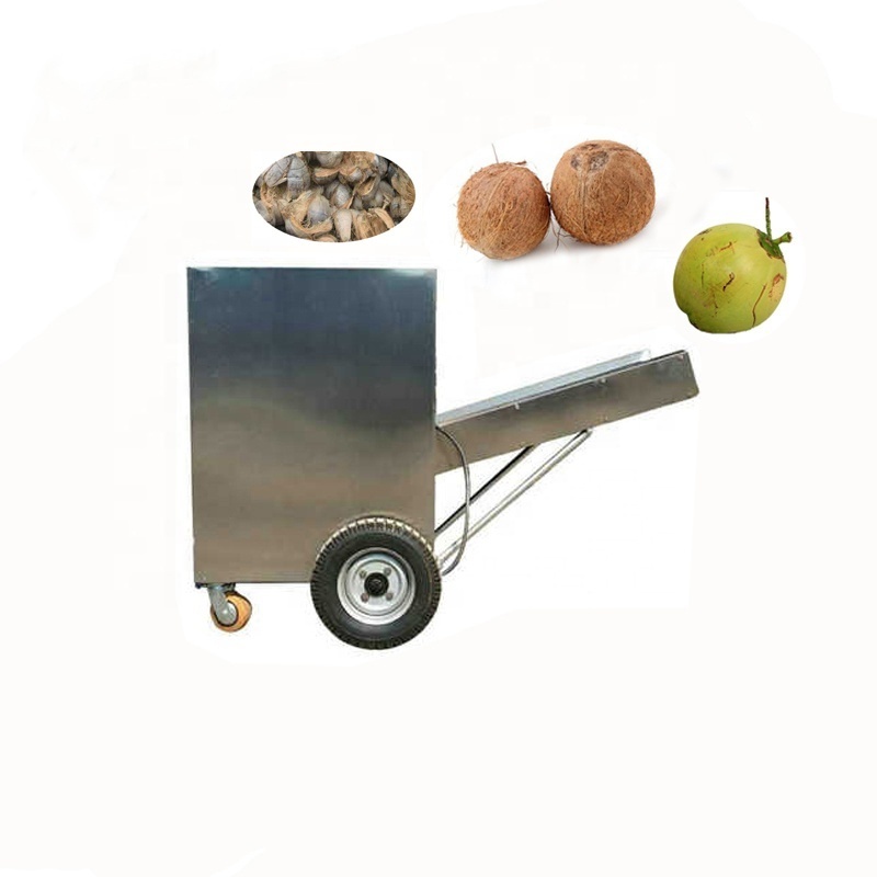 Commercial Automatic Coconut Dehusker India / Dehusking Machine For Coconut / Coconut Husking Machines