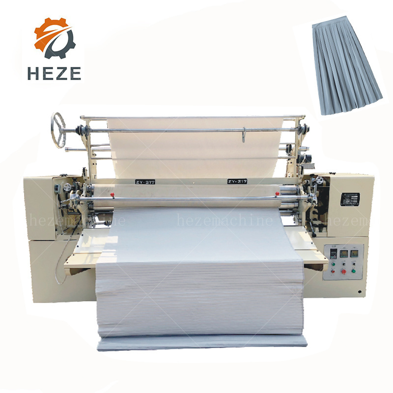 516d Vertical Sunray Accordion Folding Curtain Pleating Machine