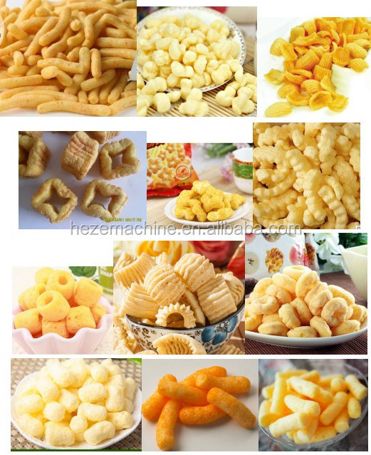 Puffed Rice Bar / Cake / Balls Making Machine Rice Corn Puff Ball Extruding machine