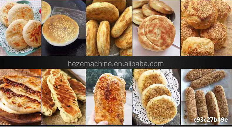 Flat Naan Rotimatic Tortilla Baking Natural Gas Chapati Rotary Newest India Roti Pita Bread Tandoor Oven