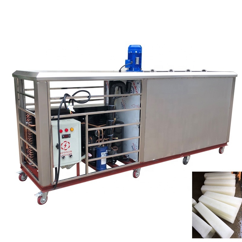 High Efficiency Ice Block Making Machine 0.5ton/commercial Ice Cube Making Machine/block Ice Plant