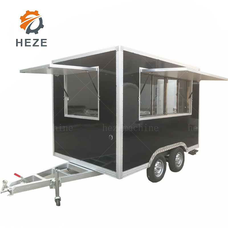 2021 Best Selling Outdoor Concession Food Trailer /Mobile Fast Food Trailer