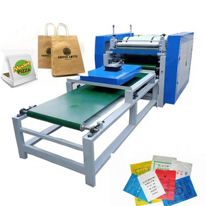 Roll To Roll Flexo Multi Color Pizza Package Box Poly Non Woven Pp Bags Kraft Paper Logo Letter Pattern Printing Printer Machine