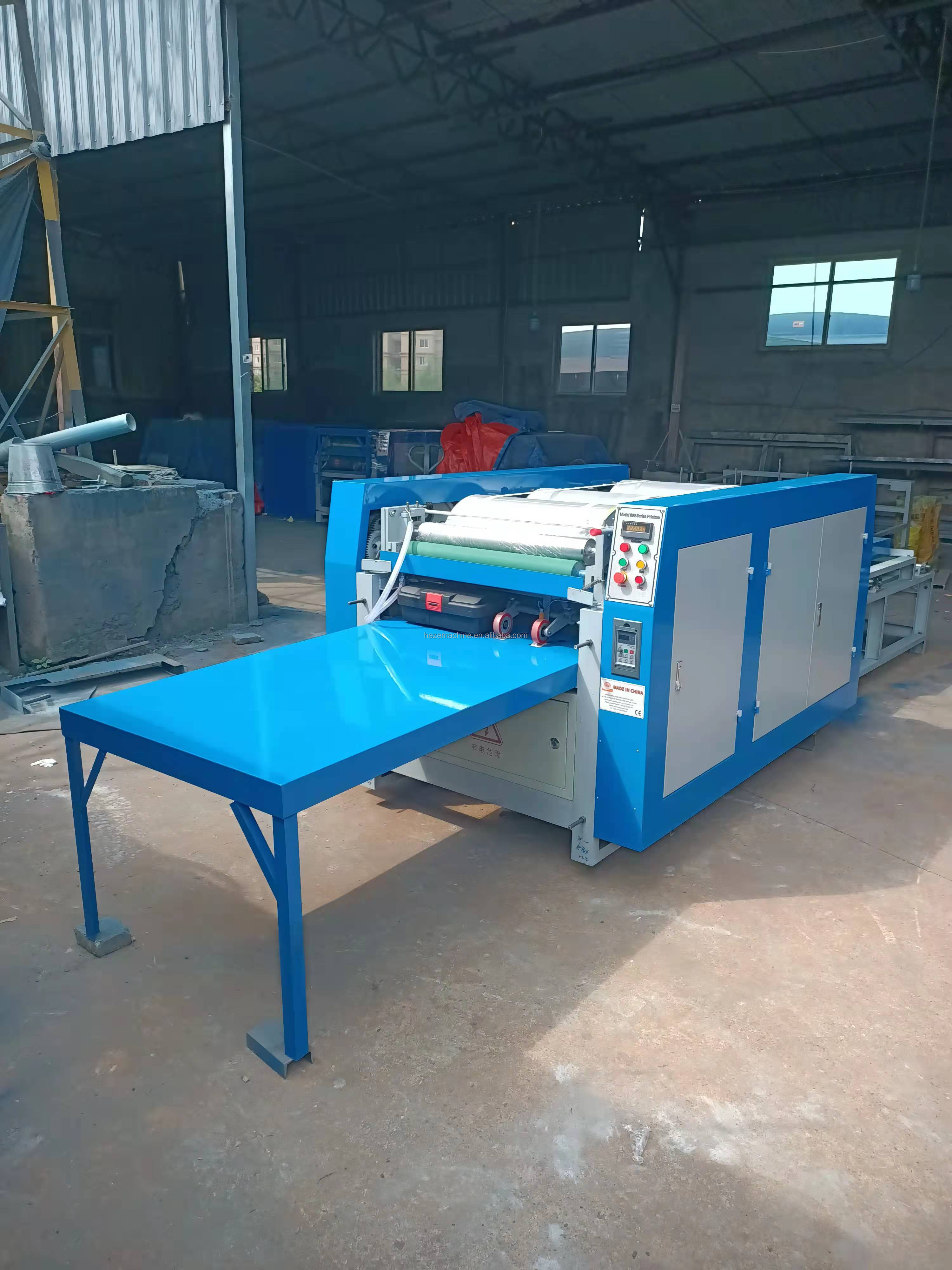 Automatic Paper Bag Making Machine Mylar Bag Printing Machine Printing Machine On Plastic Bags