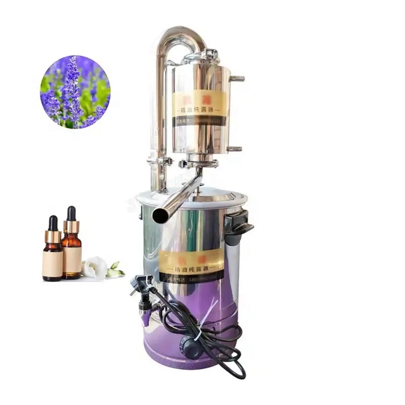 Extractor De Aceite Esencial Industrial / Immortelle Essential Oil Distillation Machine / Industrial Steam Distillation