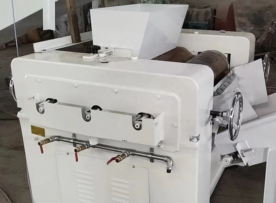 100kg/hour laundry soap making machine Duplex soap plodder/ Soap Extrusion Machine