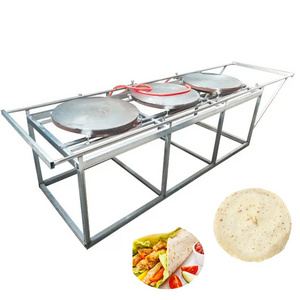 Hand Push Type Dosa Baking Machine Thin Tortilla Pancake Bread Baker Enjera Making Machine With Low Price On Sale