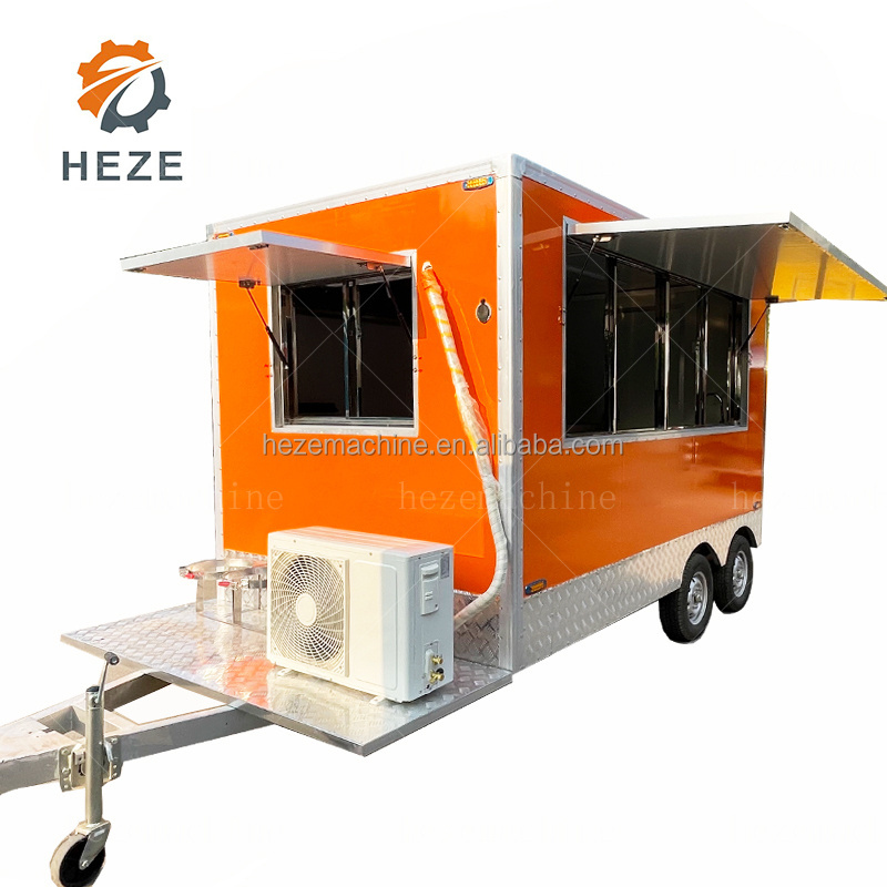 Cheap Price And High Quality Potato Remorque Mobile,Hot Dog Carts Food Cart Concession Stand For Sale